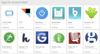 Google Play Store abre una sección de apps para wearables