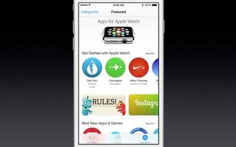 La tienda de Apple Watch se estrena con 3000 apps