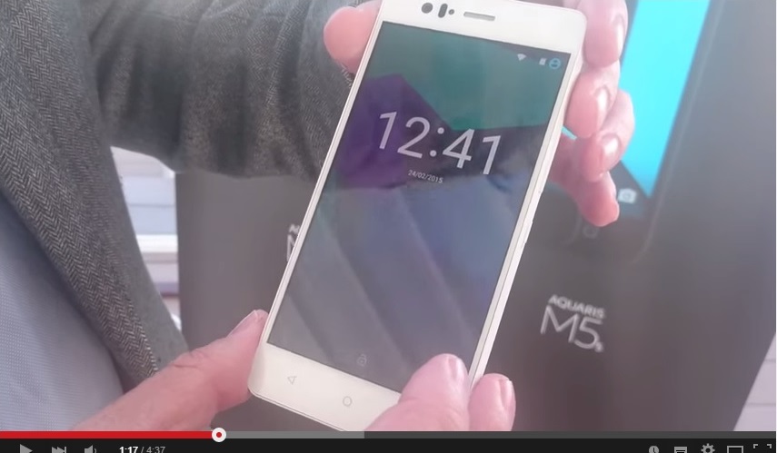 Mira el Aquaris M5, de la nueva gama de Bq