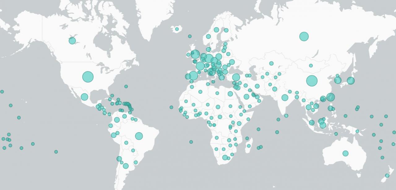 Ataques de malspam a nivel mundial según datos de Microsoft