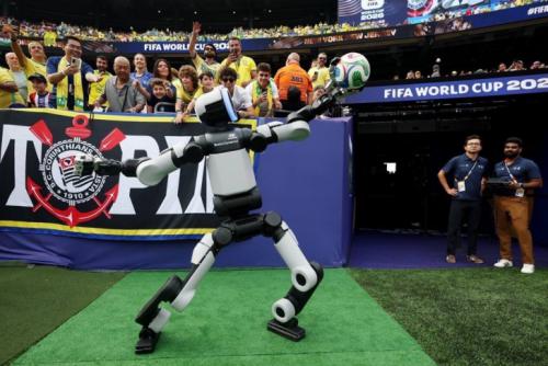 Atlas, el robot humanoide de Boston Dynamics, debuta en un partido del Mundial 2026