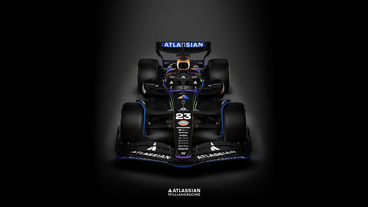 Livery especial de Atlassian Williams F1 para el GP de Las Vegas