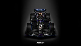 Atlassian Williams F1 presenta su livery especial para Las Vegas