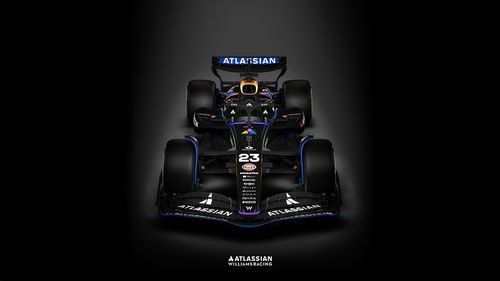 Livery especial de Atlassian Williams F1 para el GP de Las Vegas