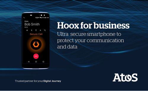 El smartphone de emergencia de los gobiernos: Atos Hoox K31
