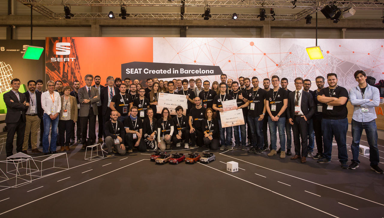 Los alumnos de la Universidad de Valladolid ganan el Autonomous Driving Challenge de Seat