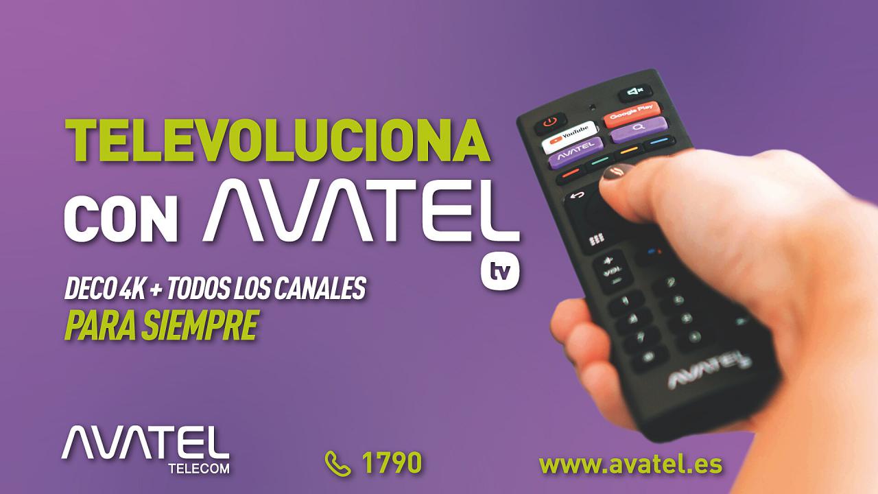 Avatel crea su propia plataforma de televisión, Avatel TV
