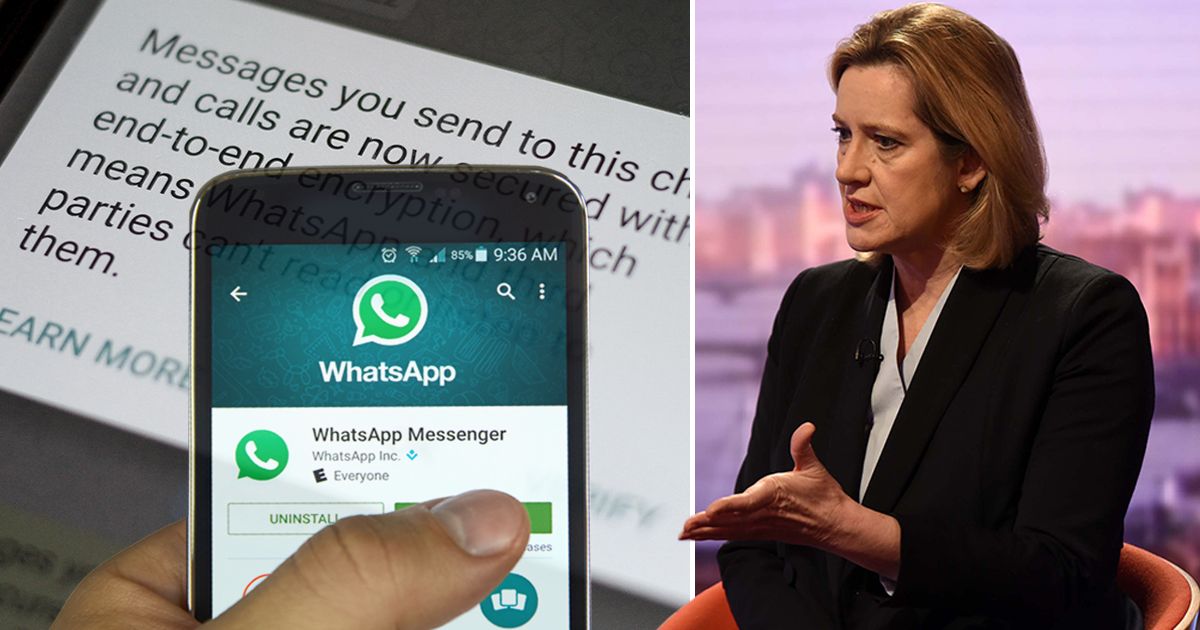 La ministra del Interior de Reino Unido pide que Whatsapp colabore contra el terrorismo