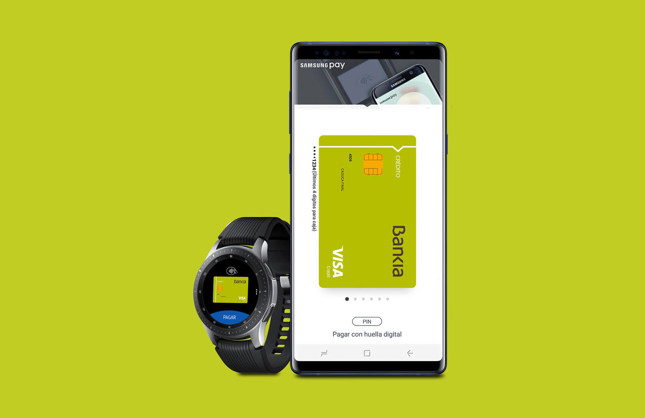 Bankia se une a Samsung Pay