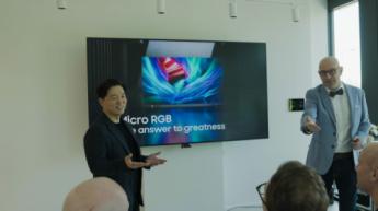 Samsung presenta su nueva generación de televisores con IA y tecnología Micro RGB
