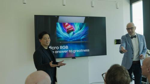Samsung presenta su nueva generación de televisores con IA y tecnología Micro RGB