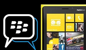 BlackBerry Messenger no estará disponible para Windows Phone