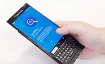 Este es el primer vídeo de un BlackBerry con Android