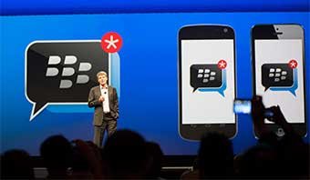 Blackberry Messenger será una subsidiaria de Blackberry