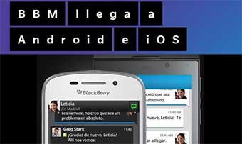 Blackberry anuncia la llegada oficial de Blackberry Messenger para iOS y Android