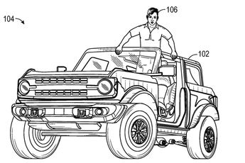 Ford Bronco presenta una nueva patente para conducir de pie