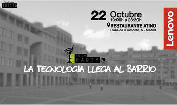 La techparty vuelve a Madrid