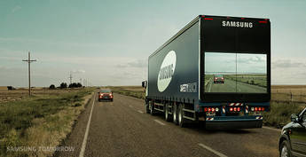 Samsung Safe Trucks: camiones que permiten adelantar en carretera