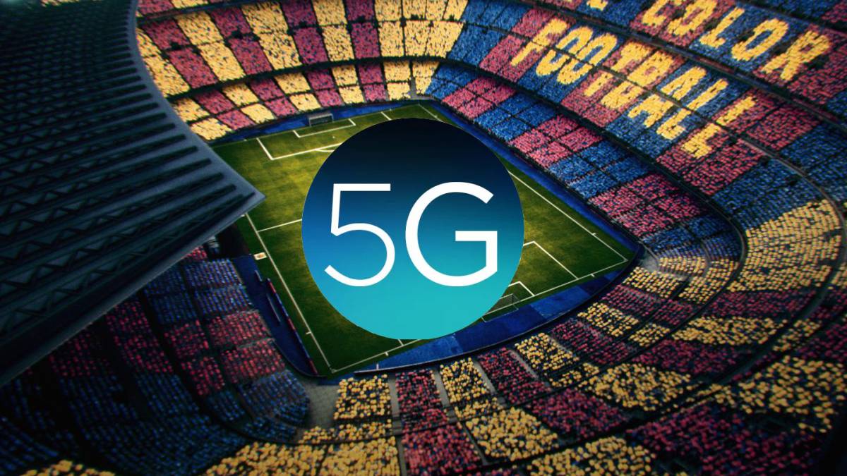 El Camp Nou se convierte en el primer estadio de Europa con cobertura 5G
