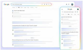 Así es la nueva función de búsqueda impulsada por la inteligencia artificial de Google, Web Guide