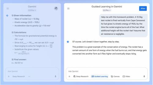 Google ofrecerá Gemini gratis durante un año a estudiantes universitarios en España