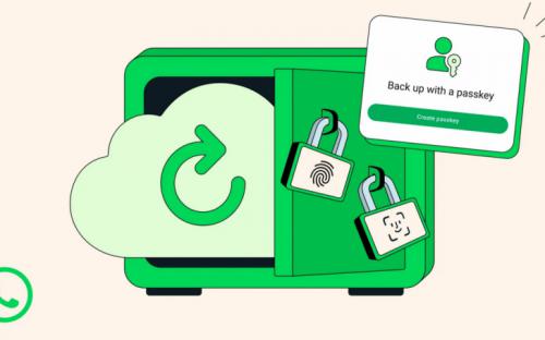 WhatsApp refuerza la seguridad de sus copias de seguridad con passkeys sin contraseña