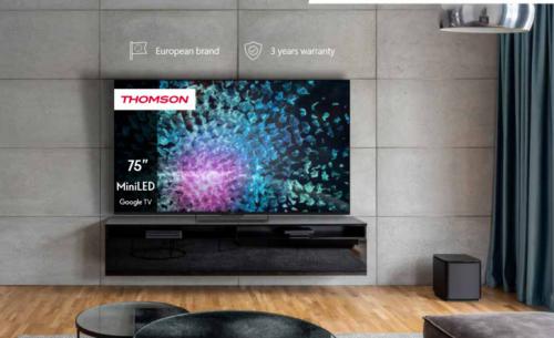 Thomson presenta su nueva gama MiniLED Google TV con tecnología avanzada y diseño premium