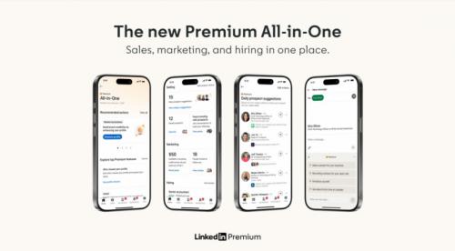 LinkedIn lanza Premium All-in-One para ayudar a pymes y emprendedores a gestionar ventas, marketing y talento desde un único panel