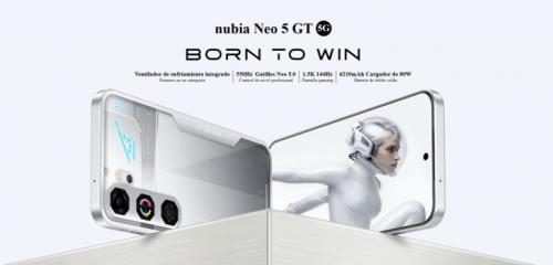 El Nubia Neo 5 GT aterriza en España con gatillos laterales, ventilador integrado y enfoque gaming