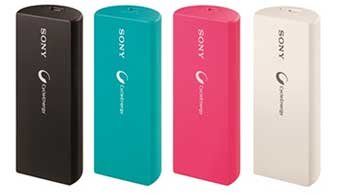 Cargador Portátil Sony CP-V3 para iPhone, Android, BlackBerry y WindowsPhone