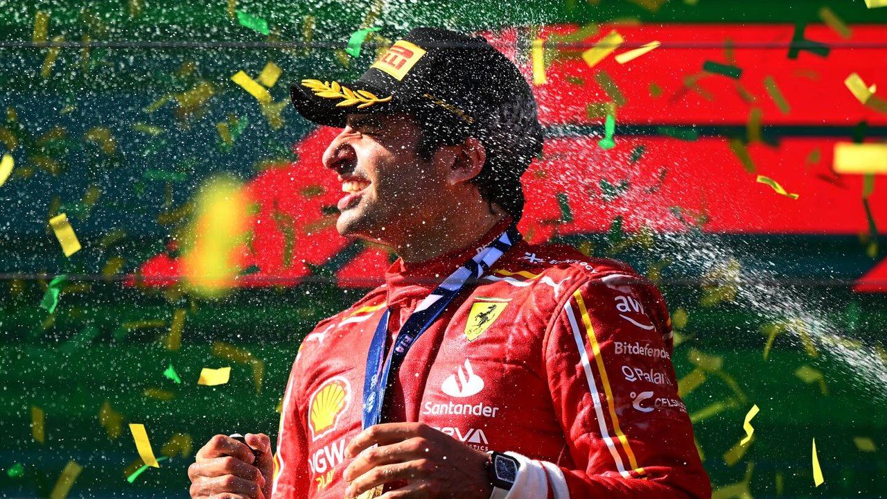 Carlos Sainz usó tecnología española para recuperarse de su operación de apendicitis