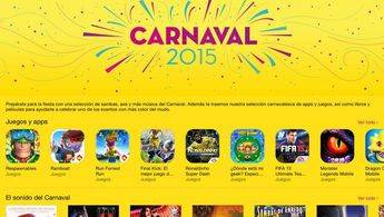 El carnaval llega a la app store
