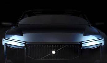 Este nuevo concepto del Apple Car incorpora un iPhone gigante
