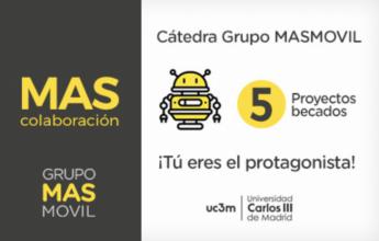 MásMóvil ofrece cinco becas de investigación en Big Data y Machine Learning