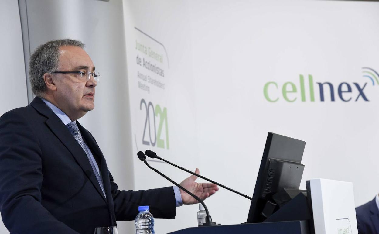 Tobías Martínez, CEO de Cellnex