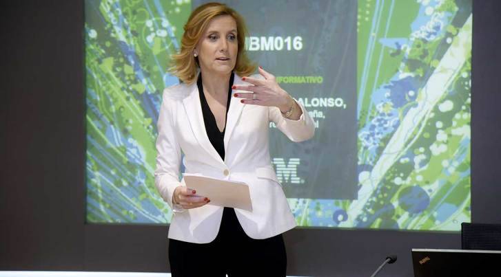 Marta Martínez  presidenta de IBM para España, Portugal, Grecia e Israel, 