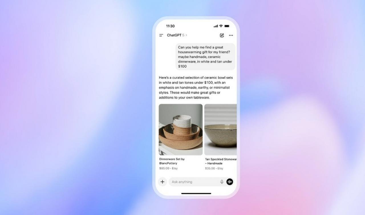 ChatGPT estrena las compras instantáneas con Instant Checkout y el Agentic Commerce Protocol