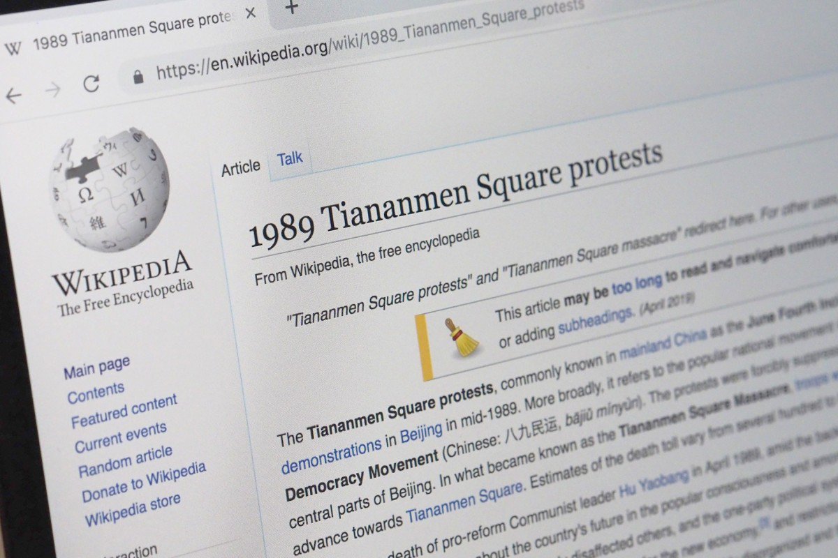 China bloquea el acceso a Wikipedia en un nuevo acto de censura