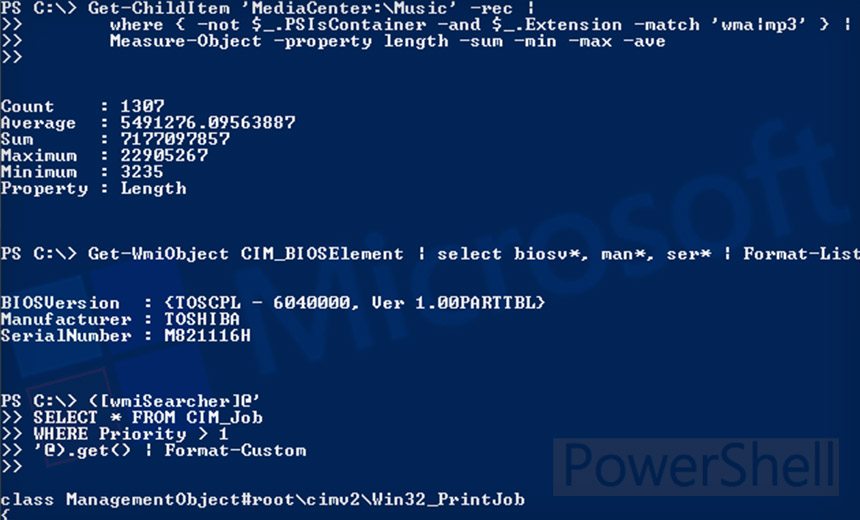 Imagen de Powershell