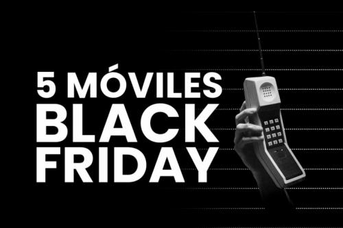 Los cinco mejores móviles con descuento este Black Friday 2025