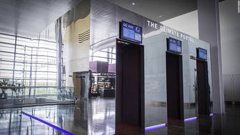 El Portal Climático, un simulador del tiempo en el Aeropuerto de Estocolmo