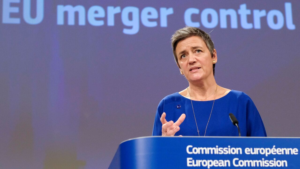 Margrethe Vestager, vicepresidenta ejecutiva de la Comisión Europea y responsable de Competencia