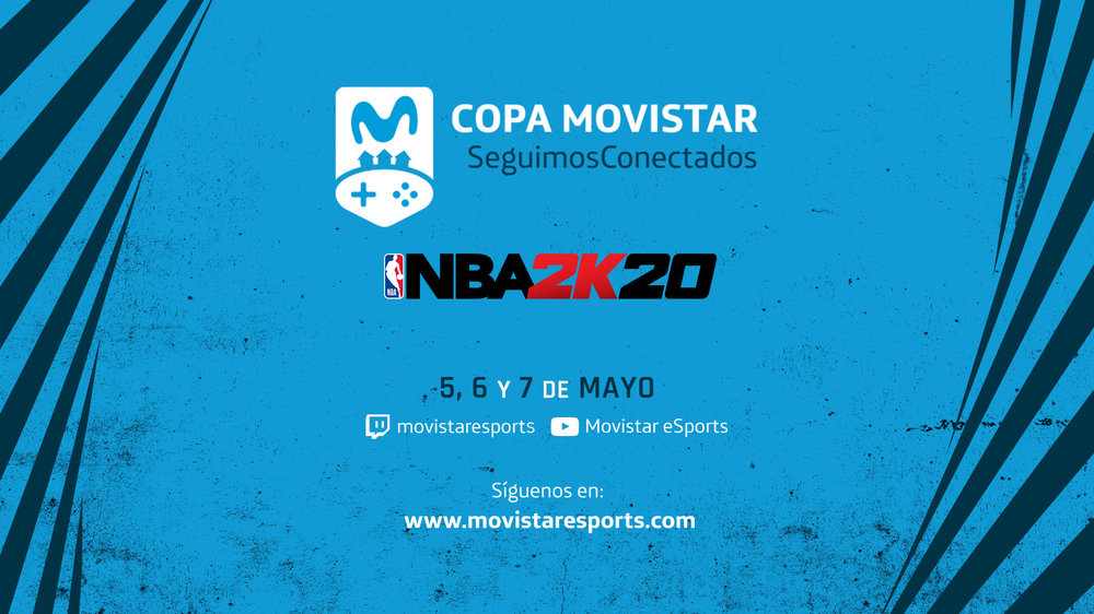 La Copa Seguimos Conectados NBA2K20, un nuevo torneo virtual de la mano de Movistar
