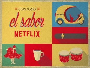 Imagen publicitaria de Netflix para Cuba
