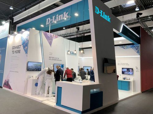 Stand de D-Link en el MWC Barcelona 2019