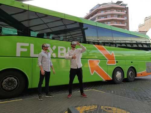 FlixBus crea trayectos en bus acompañados de realidad virtual