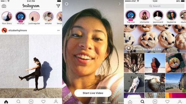 Instagram permite emisión en vivo