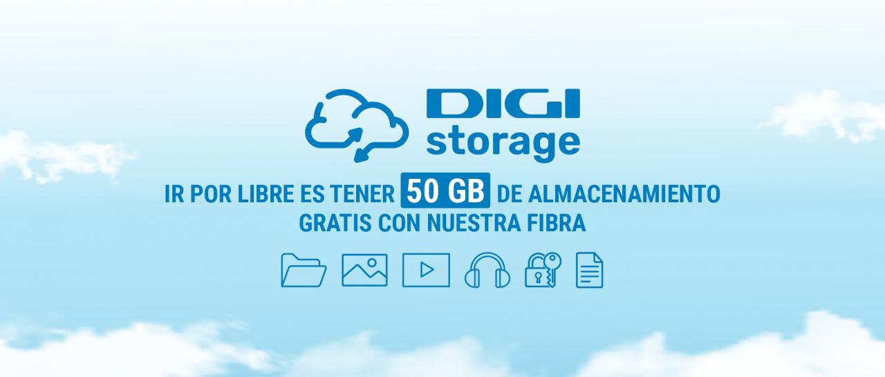 Digi ofrecerá a sus clientes una solución de nube gratis para almacenar y compartir archivos