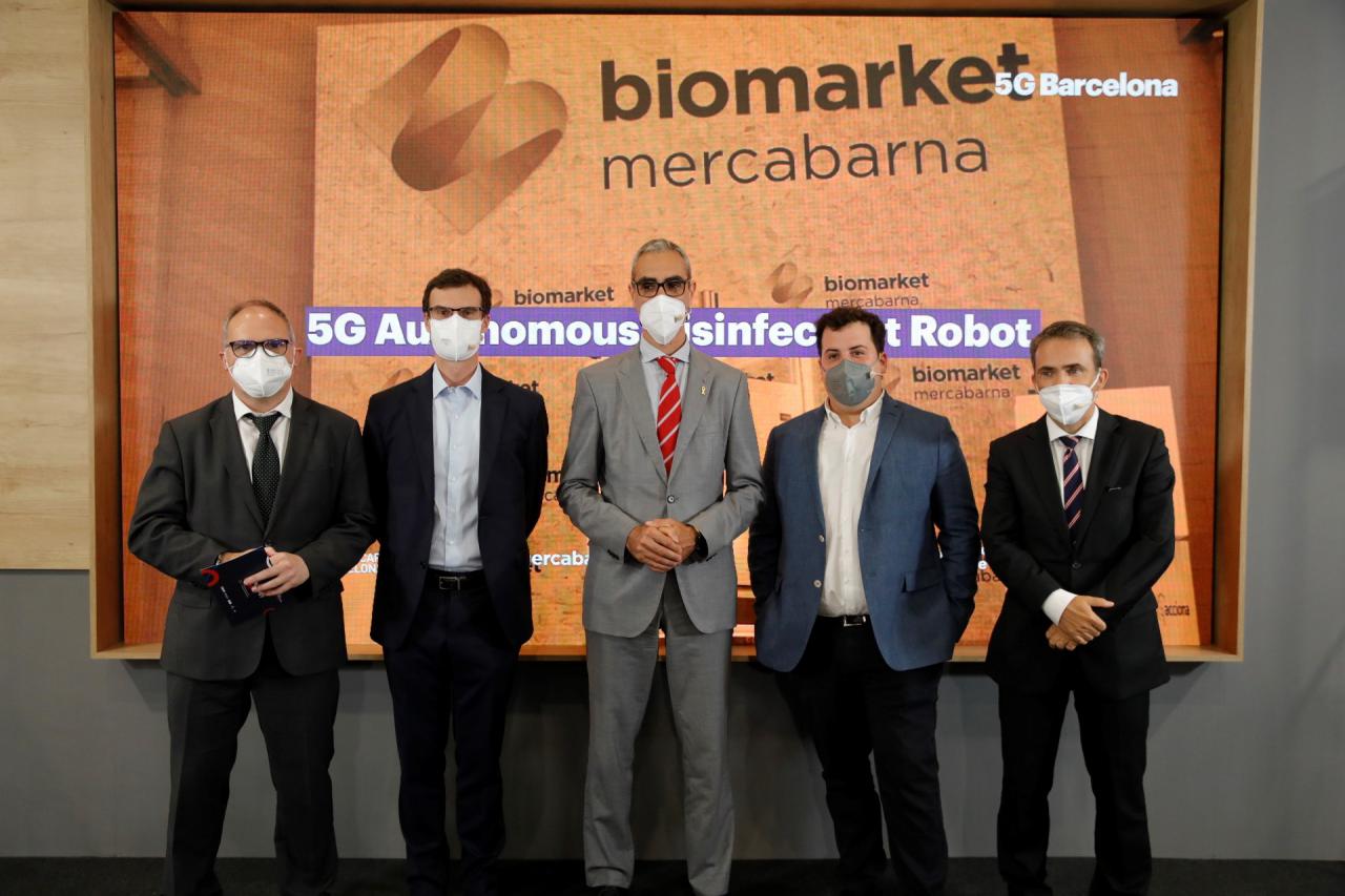 El nuevo limpiador de Mercabarna será un robot autónomo 5G