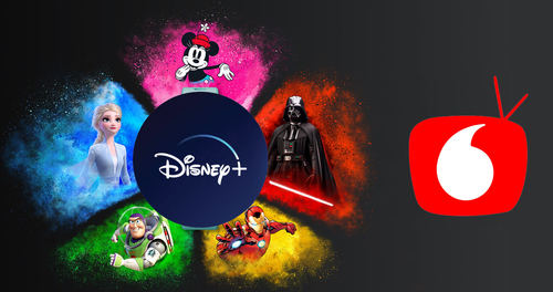 Vodafone refuerza su oferta de televisión con Disney+